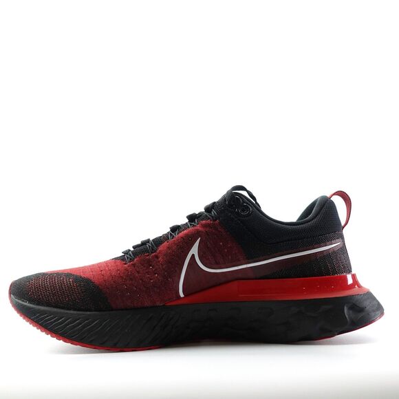 Nike React Infinity Run Flyknit 2 \'Bred\' Black Gym Red CT2357-006 Mens Size 8 main image 11